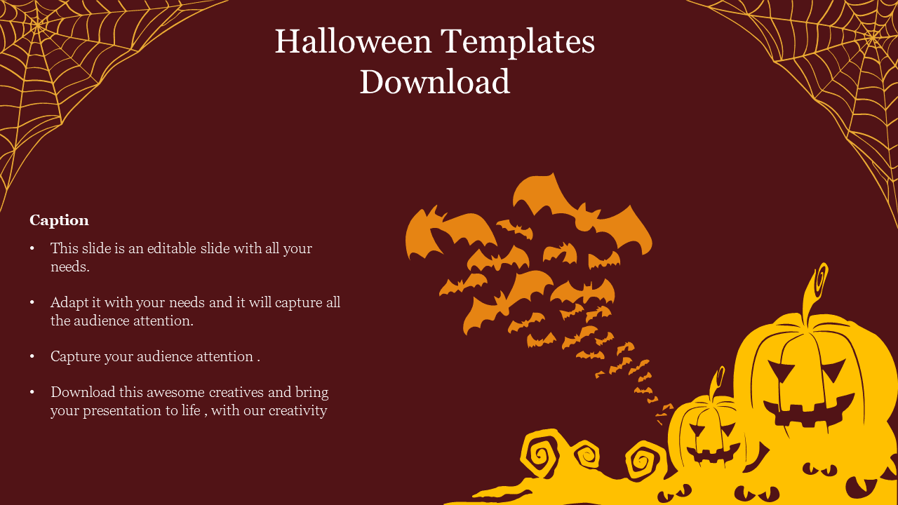 Free - Ghostly Halloween Templates For PPT And Google Slides